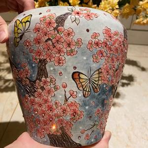 MDD. 手绘花盆