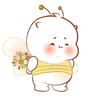 小蜜蜂在花丛中