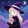 小魔女编织社（编织书和毛线在橱窗）