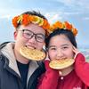大饼脸夫妇
