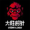 大胜LOGO-意象传承平面设计