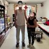 卷卷已经吃出马甲线