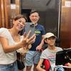 叶恬伶忠瀚一家在台湾Jessica在台湾