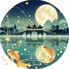 瘦西湖钓月亮