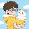 骑手与猫