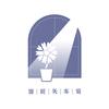 窗前矢车菊