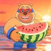 橡皮人爱吃西瓜