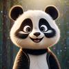 熊猫爬山