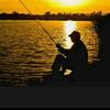 夕阳垂钓【华】
