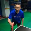 鞠鹏强打乒乓