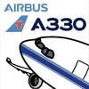 一架打开反推的的南航空客A330