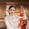贵妇人莫奈新中式高定女装
