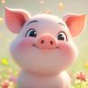 一只啵啵猪