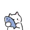 小猫吃鱼