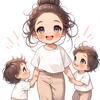爱做家务的小孩妈
