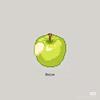 一颗青苹果