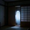 戸棚の中に幽霊がいる
