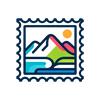 山河小邮戳