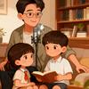 播音员爸爸读课文