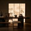 棉花糖全屏发光装饰画-奢光