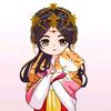 小蛮蛮有崽在画画