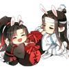 两只兔子(｡･ω･｡)ﾉ♡