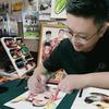 生态城教画画的小田老师