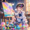 愈依数字油画供应链
