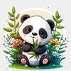 梦里有只小熊猫