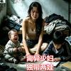 苦撑两娃的妇女 关必回