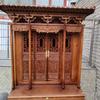 小梁彩绘壁画塑像