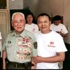关爱老兵志愿者