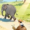 骑着蜗牛撵大象