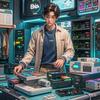 贩卖新鲜的电子商人