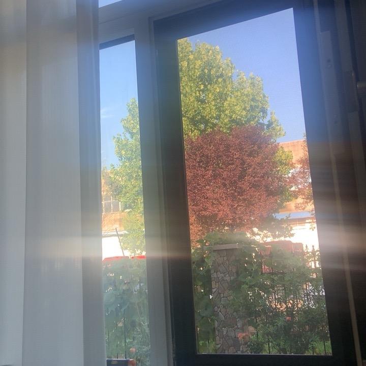 晴空万里，嫣然一笑