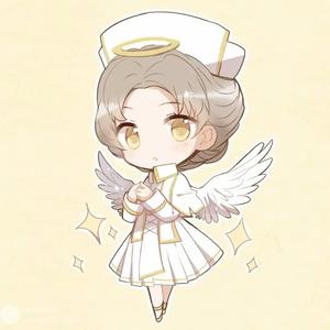 艾米丽光天使头像