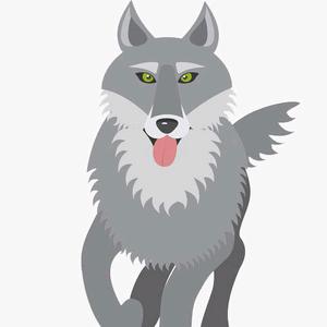 大灰狼头像