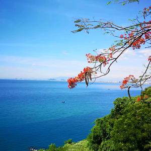 海边风景头像山水图片