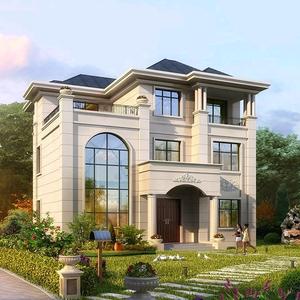 统艺别墅外墙定制头像