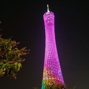 广州塔夜景 头像图片