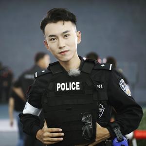 中国警察头像真人图片