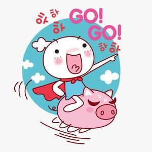 骑着猪飞天头像