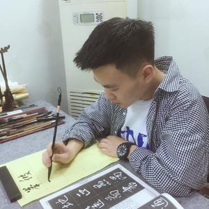 一艺书画(墙绘)——赵老师头像