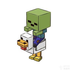 我的世界～活泼的僵尸君头像