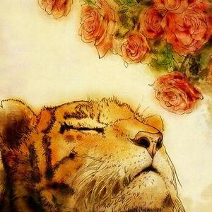 心有猛虎细嗅蔷薇头像
