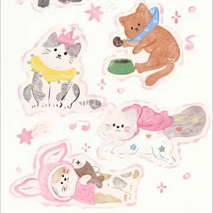 海上森林一只猫头像