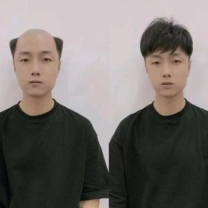 诸城你好漂亮假发定制凯文头像