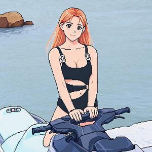 水上摩托艇-果冻头像