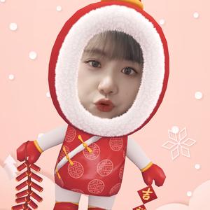 佳佳头发乱头像