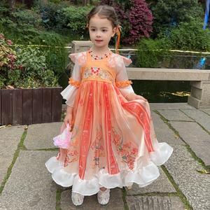 国风汉服儿童裙头像